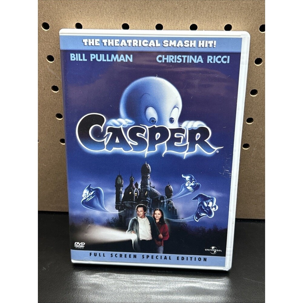 Casper - Special Edition - DVD, 2003, Region 1, Full Screen, Fast Shipping